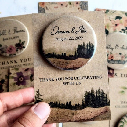 Bottle Opener Wedding Favors / Magnet Opener Favors