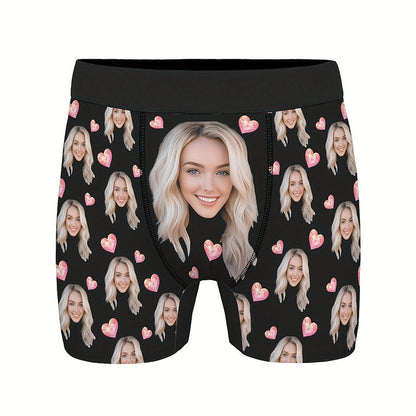 Men's Custom Boxer Briefs - Personalized Photo