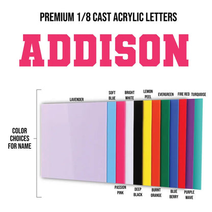 Custom Name Medal Hanger and Trophy Shelf - Medal Holder Custom Text