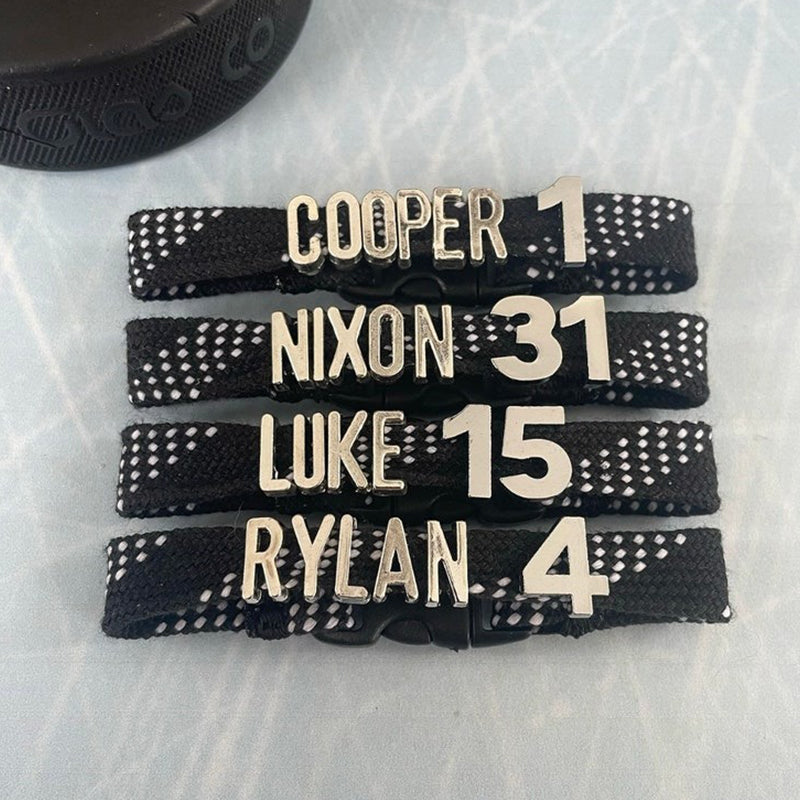 Lace Bracelet - Letters Numbers