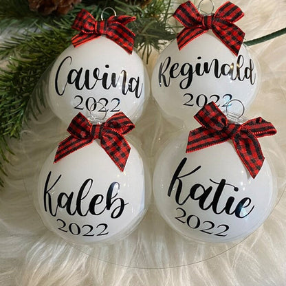 Christmas Ornaments, Personalized Christmas Ornaments