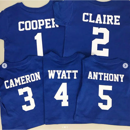 Personalized Cousin Shirts, Cousin Crew, Red T-shirt