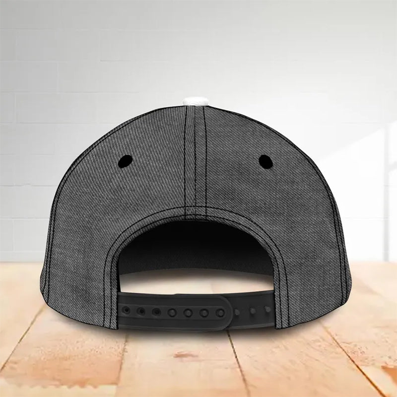 Personalized American Dad Classic Cap, Best Dad Ever Hat With Kid Name