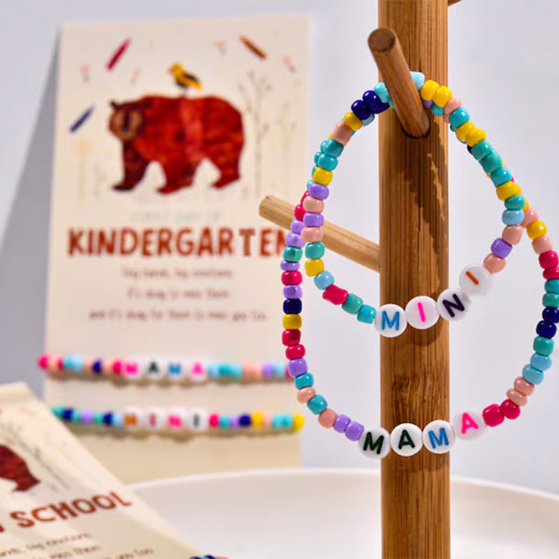 Mommy And Me Matching Bracelet, First Day Of School Bracelet