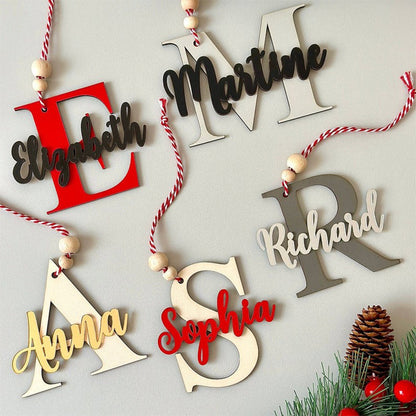 Personalized Christmas Sock Tags