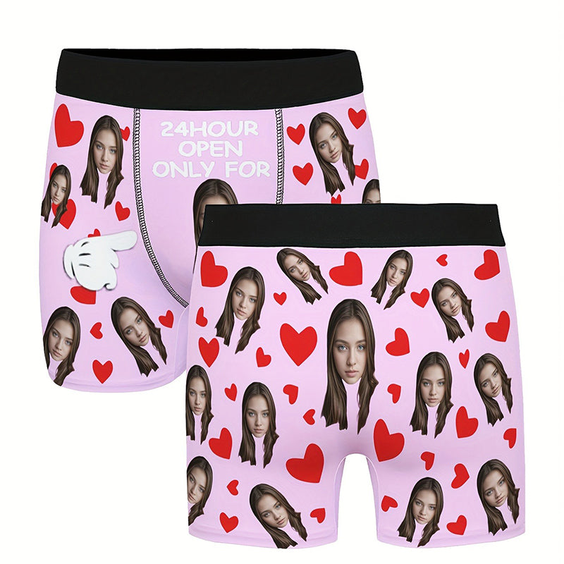 Men'S Boxer Shorts with Personalized Designs