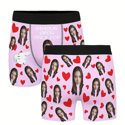 Men'S Boxer Shorts with Personalized Designs