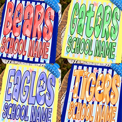 Custom School Mascot , Personalized Sport Shirt , Custom Team Logo Shirt