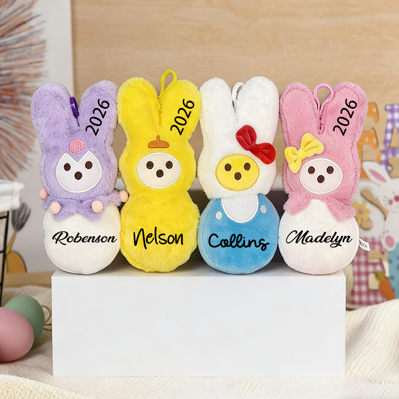 Personalized Easter Bunny Plush,Custom Bunny