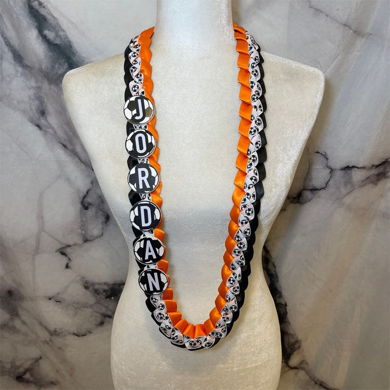 Basketball Soccer Softball Ribbon Lei Graduation Gift