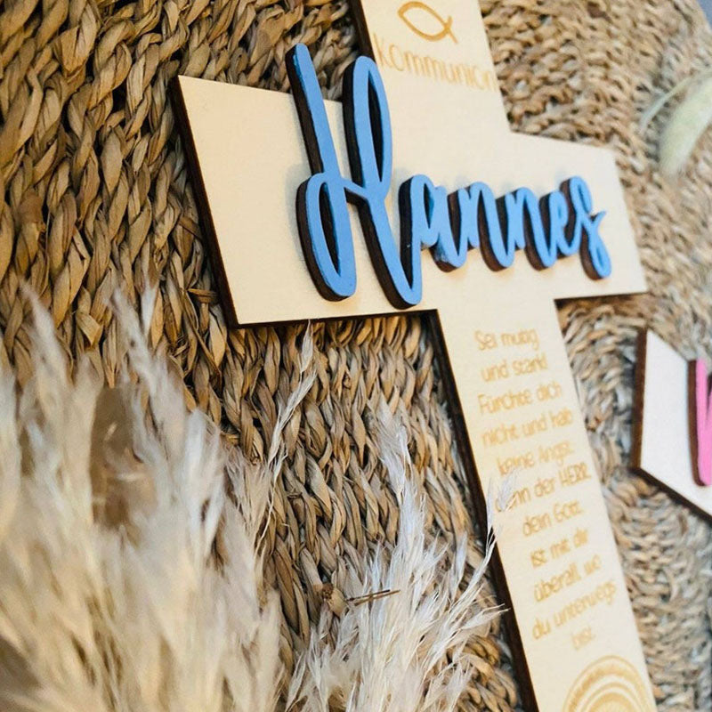 Communion Cross, Baptism Cross, Personalized Cross, Gift For Communion