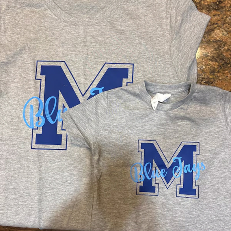 Custom Mascot Shirts, School Spirit Mascot T shirt Team Fans