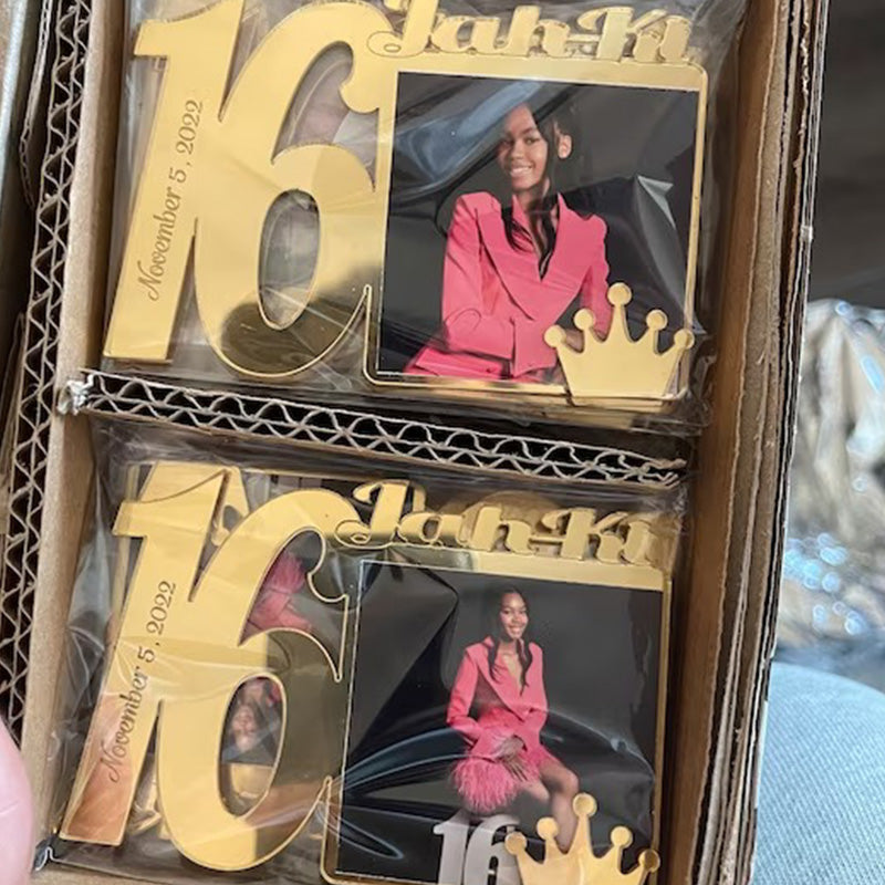 Custom Gold Sweet Personalized Gift Birthday Favors