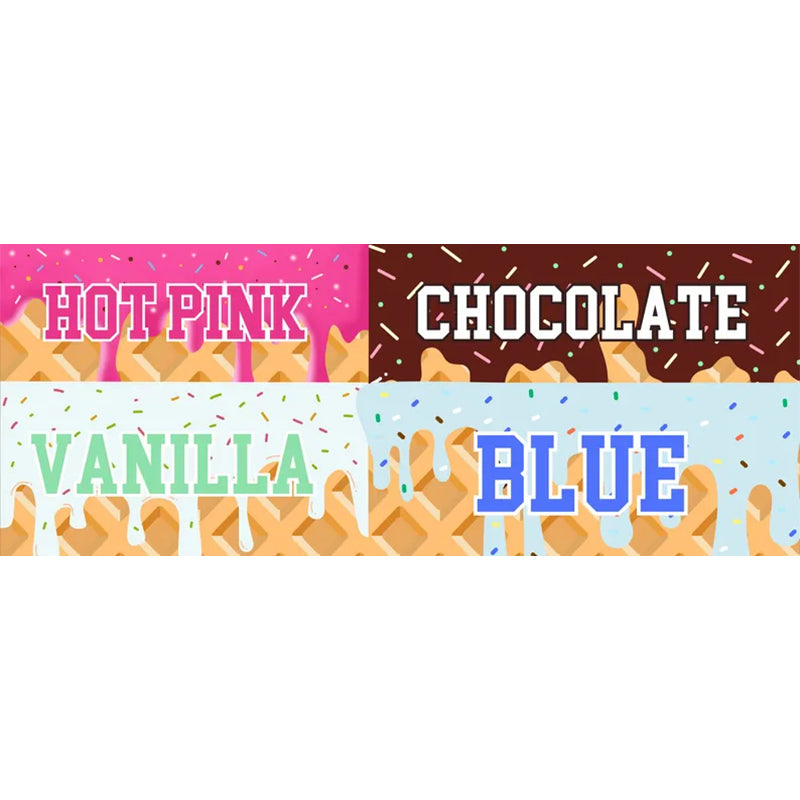 Custom Ice Cream Drip Baseball Beach Towel