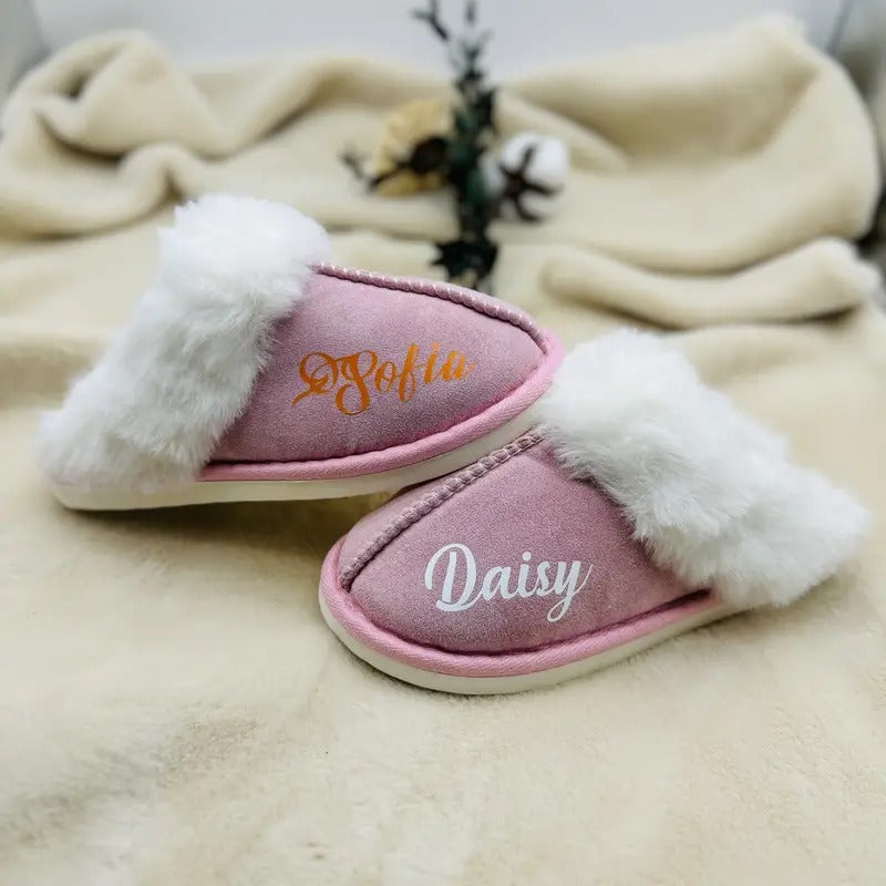 Personalized Plush Slippers for Women