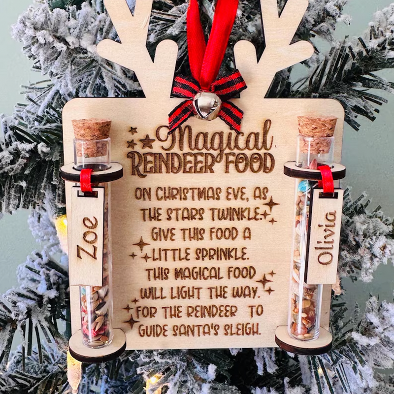 Personalized Reindeer Food • Christmas Eve Reindeer Food
