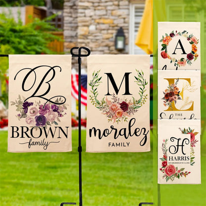 Personalized Garden Flag, Custom Garden Flag