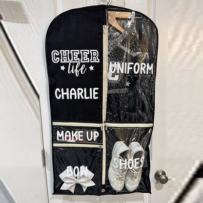 Personalized Cheer Life Garment Bags