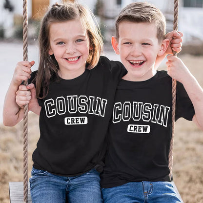 Personalized Cousin Shirts, Cousin Crew, Red T-shirt