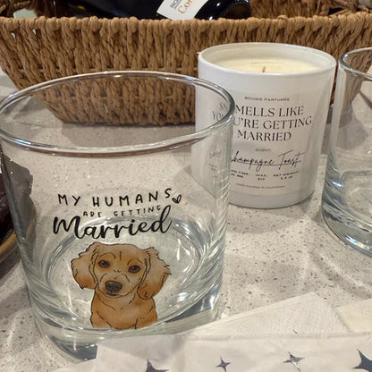 Custom Dog Engagement Gift, My Humans Are Getting Married Mug