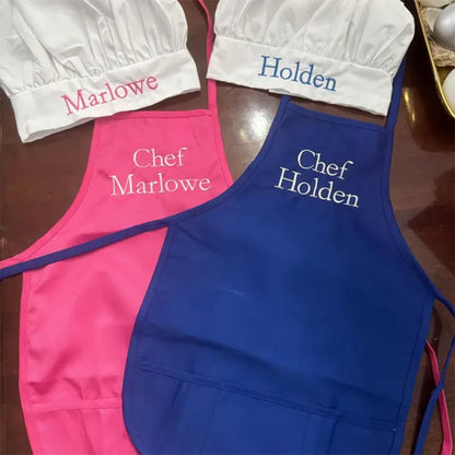 Bestseller Personalized Kids Apron And Chef's Hat Set