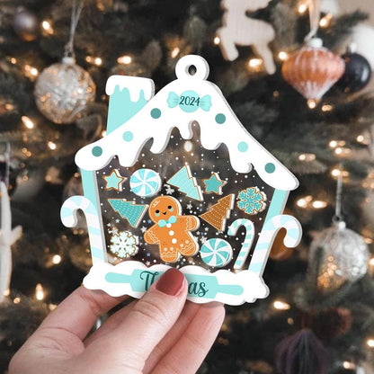 Personalized  Kids Ornament, Custom First Christmas Kids Ornament 2024