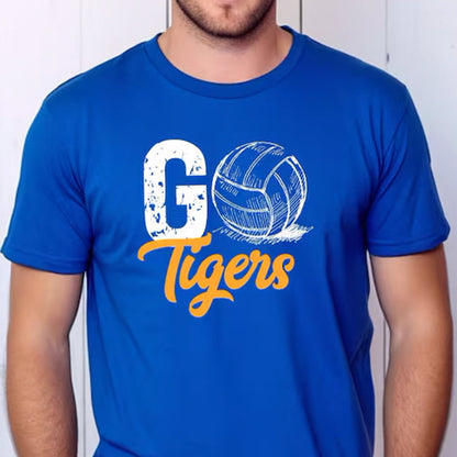Custom Volleyball Tee, Custom Go Team Shirt