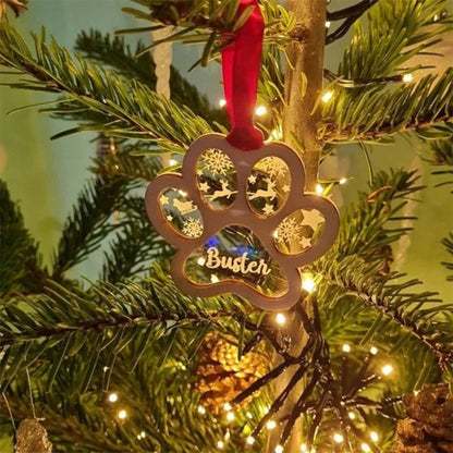 Personalised Pet Christmas Ornament, Christmas Tree Decoration