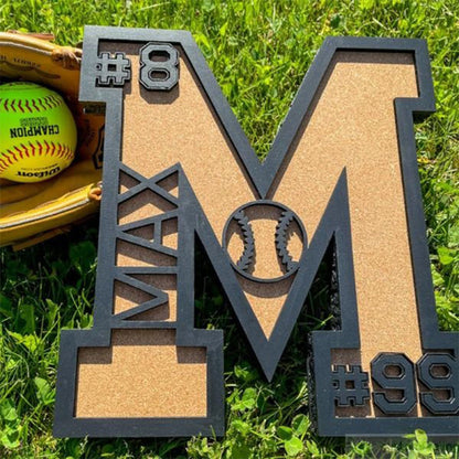 Baseball Graduation Gift, 3D Personalized Baseball Gift