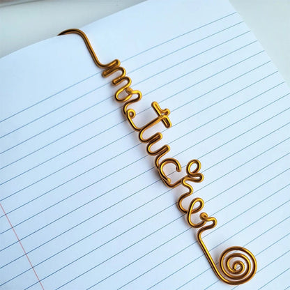 Unique Handmade Custom Bookmark, back to school gift, Teacher Appreciation, Client Gifts