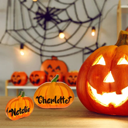 Personalized Pumpkins, Fall Decor, Personalized Halloween Decor