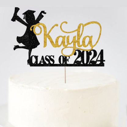 Personalized Graduation Congrats Decor Cake Topper Class of 2026