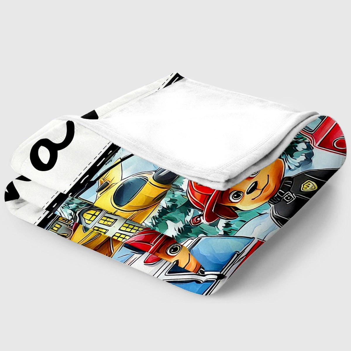Personalized Fire Rescue Blanket Custom Name/Text