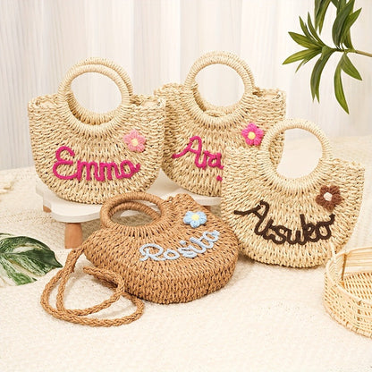 Custom Name Single Pack Letter Tote Bag