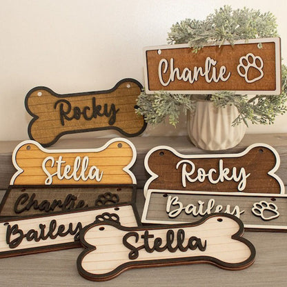 Dog House Sign, Dog House Tag, Personalized Gift