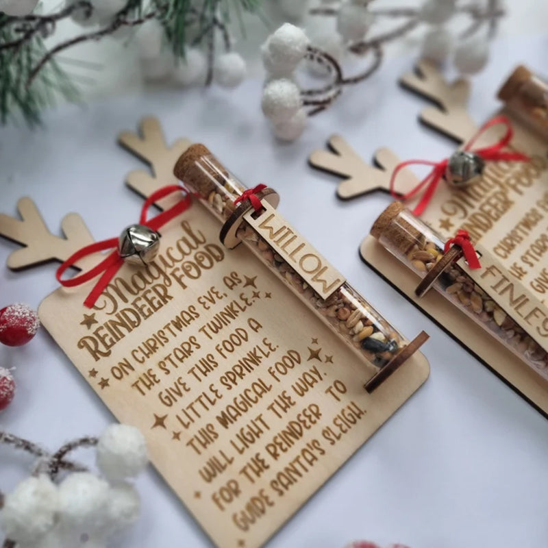 Personalised reindeer food, magic reindeer food