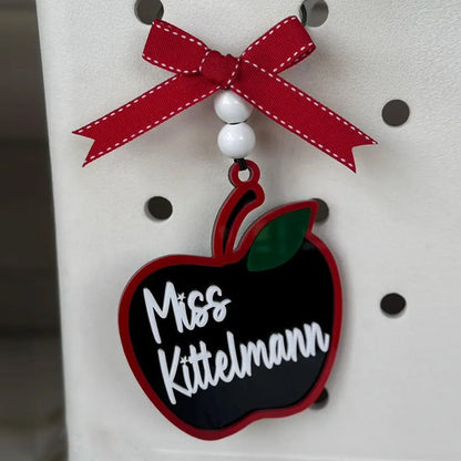 Teacher Appreciation Gift. Teacher Bag Charm