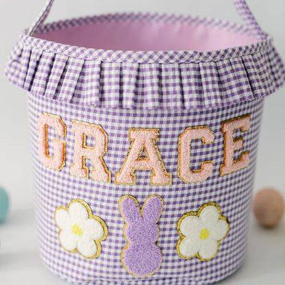Custom Name Easter Basket | Personalized Kids Easter Basket