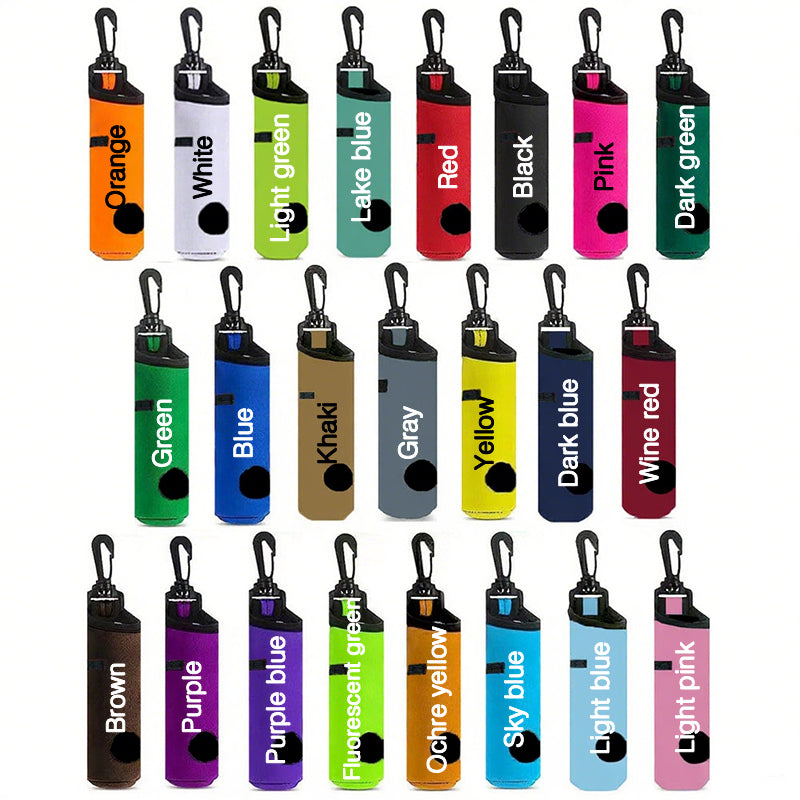 Personalized Golf Ball Bag, Stylish Pouch for Golf Balls