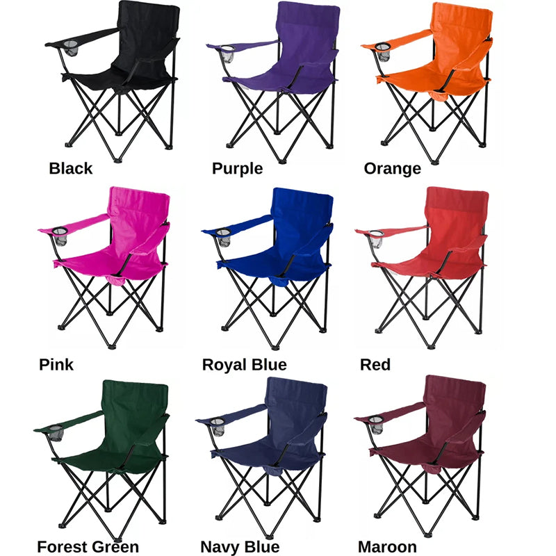 Personalized Coach Gift - Baseball Football Adult Folding Chair