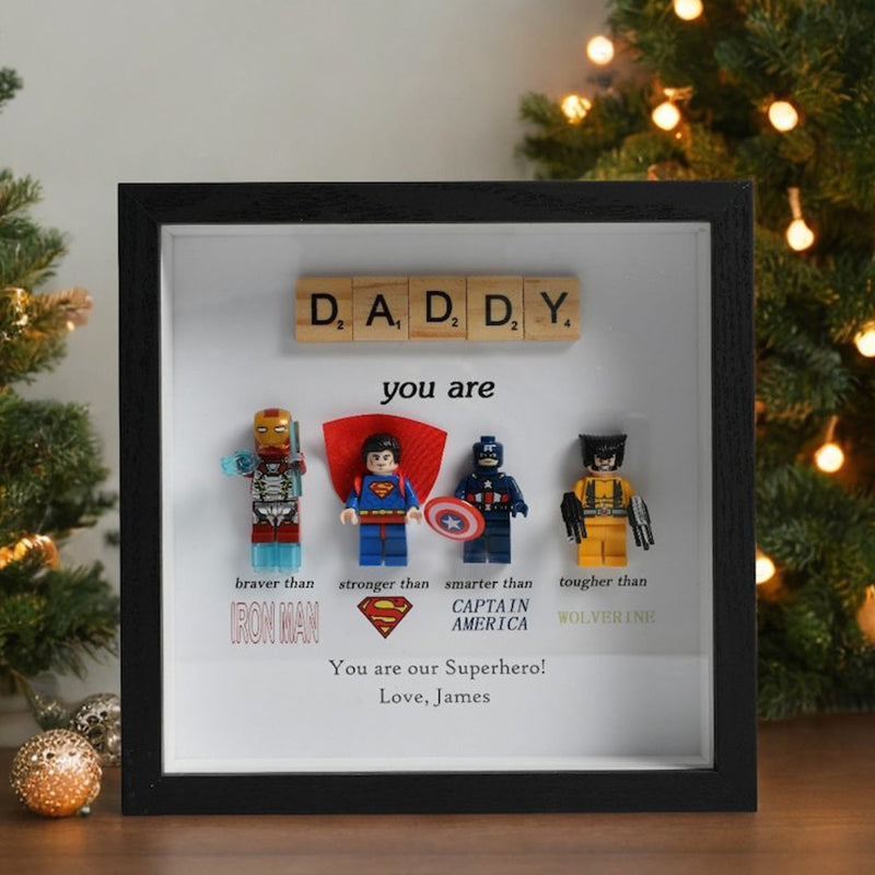 Gifts for dad: Set of 4 superhero figures