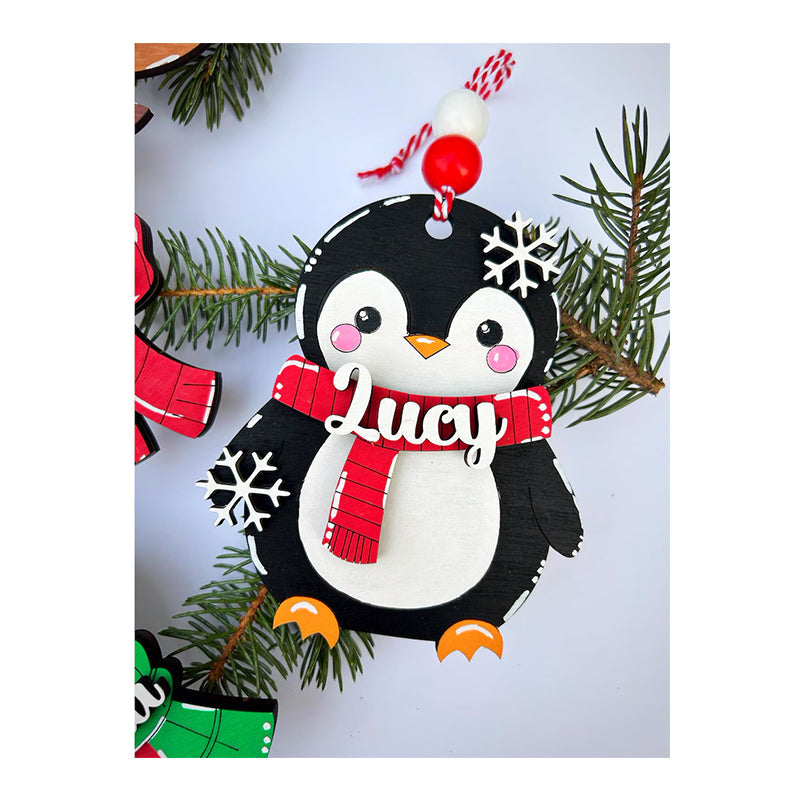 PERSONALIZED REINDEER ornament, personalized Reindeer
