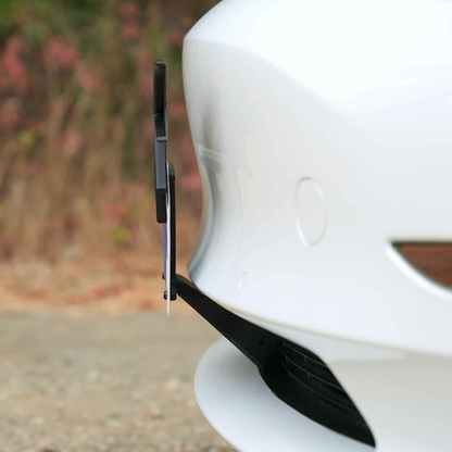 License Plate Bat Wings