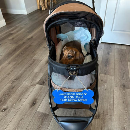Sign for Special Needs Dogs Pet