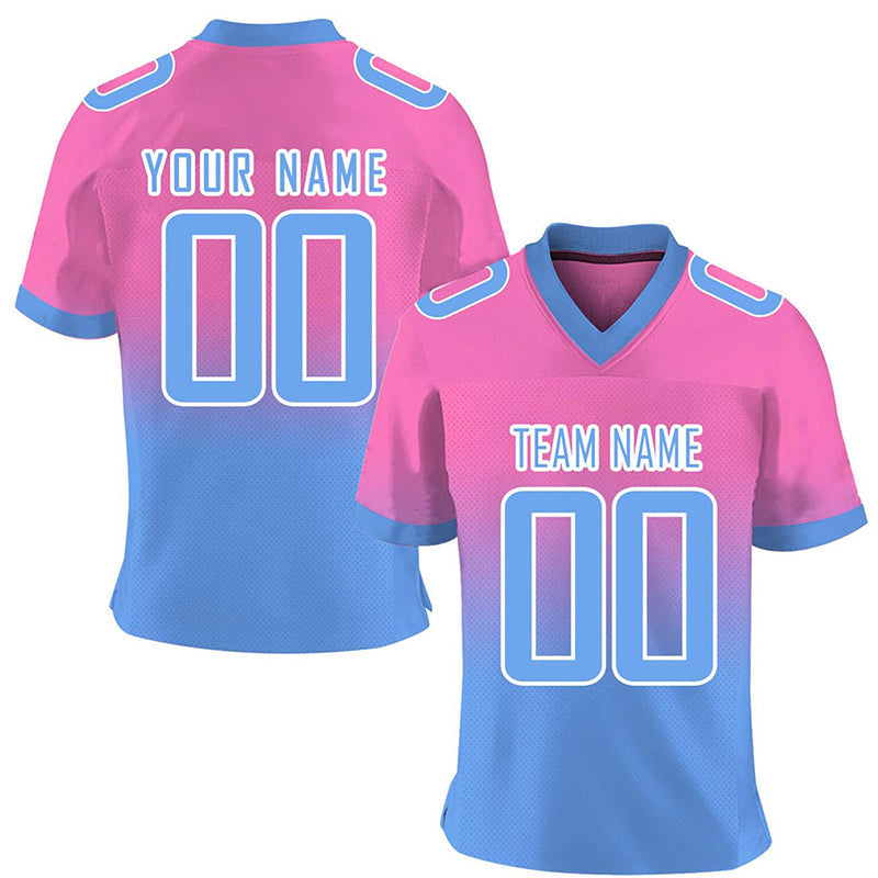 Custom Football Jersey Team Name And Number
