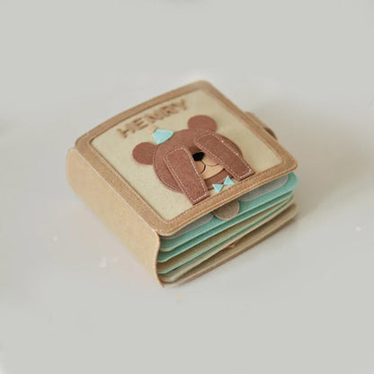 Handmade felt quiet book  First birthday present, Busy book