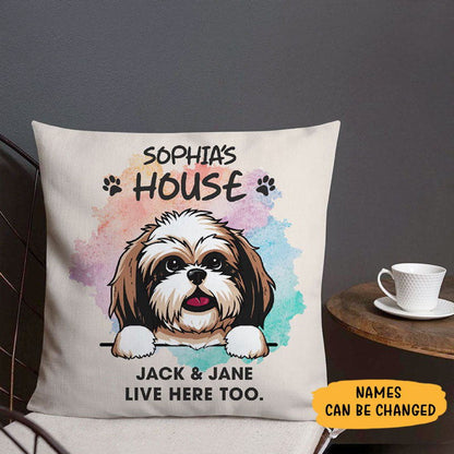 Personalized Pillows, Custom Gift for Dog Lovers
