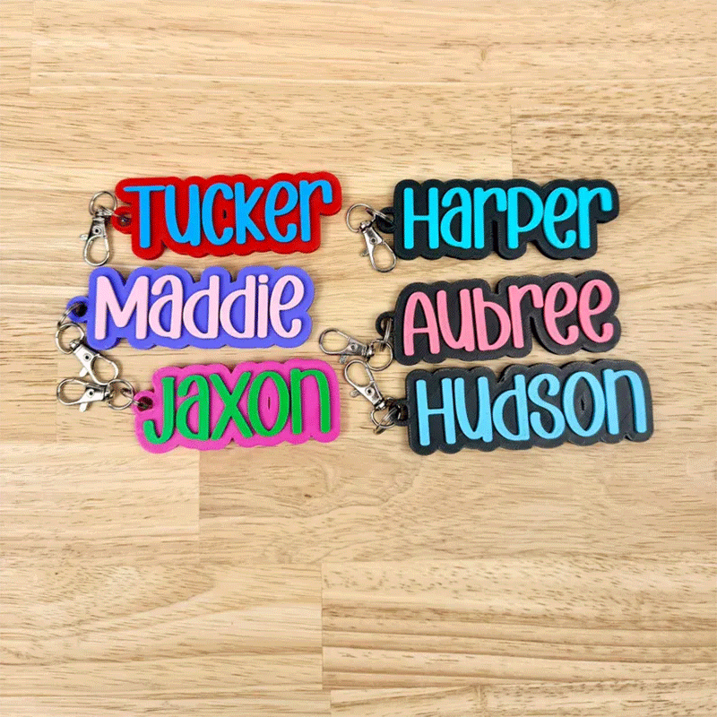 Personalized Soccer Football  Basketball  Name Keychain | Backpack Tags, Bag Tag