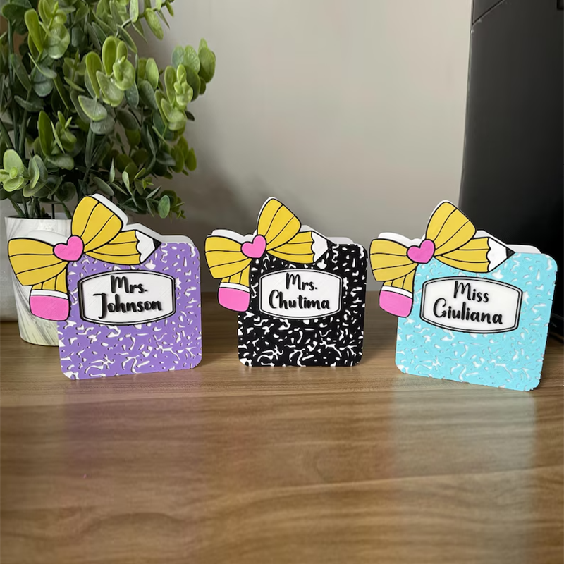 Personalized Teacher Pen Holder