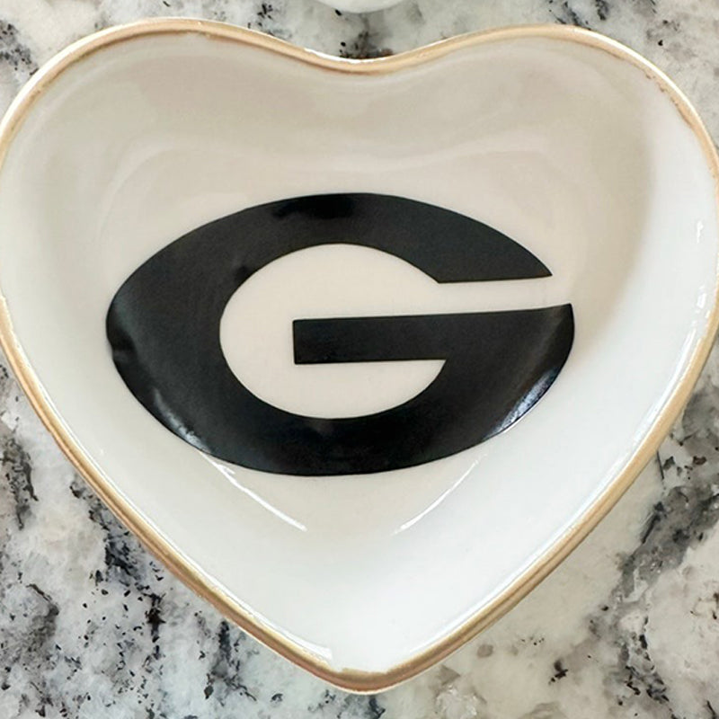 University custom trinket ring dish dorm decor graduation University jewelry